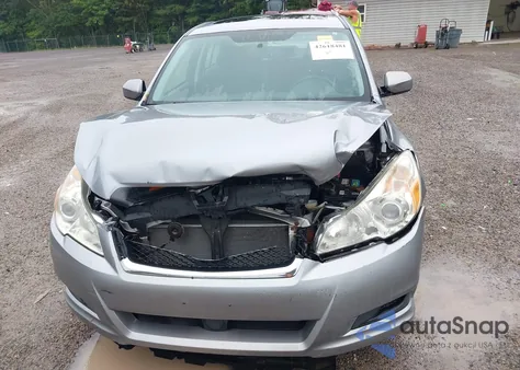 2011 Subaru Legacy 2.5I Premium from USA, damaged, VIN 4S3BMCG61B3237493